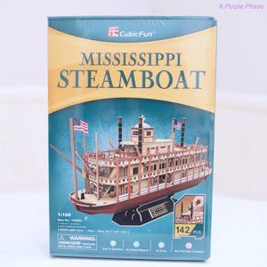 CubicFun 3D Vessel Puzzle Ship Models Toys Foam Puzzles NIB Homeschool